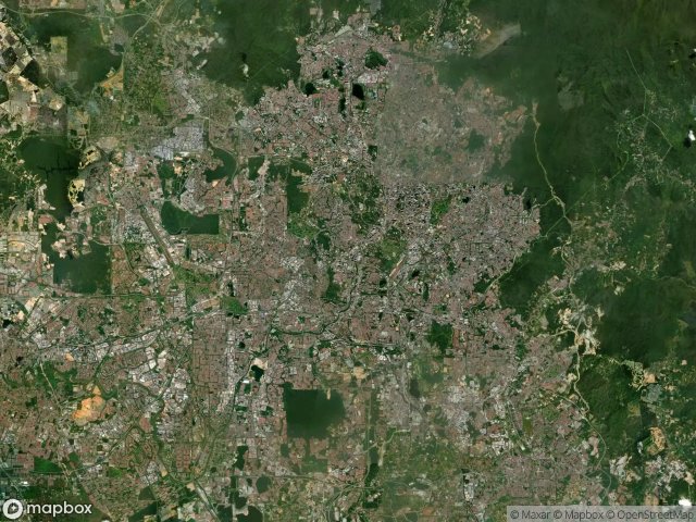 Urbex mapa Kuala Lumpur