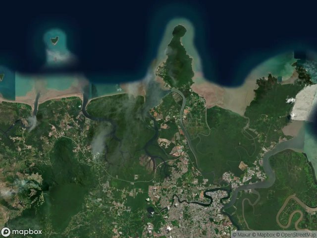 Urbex mapa Kuching