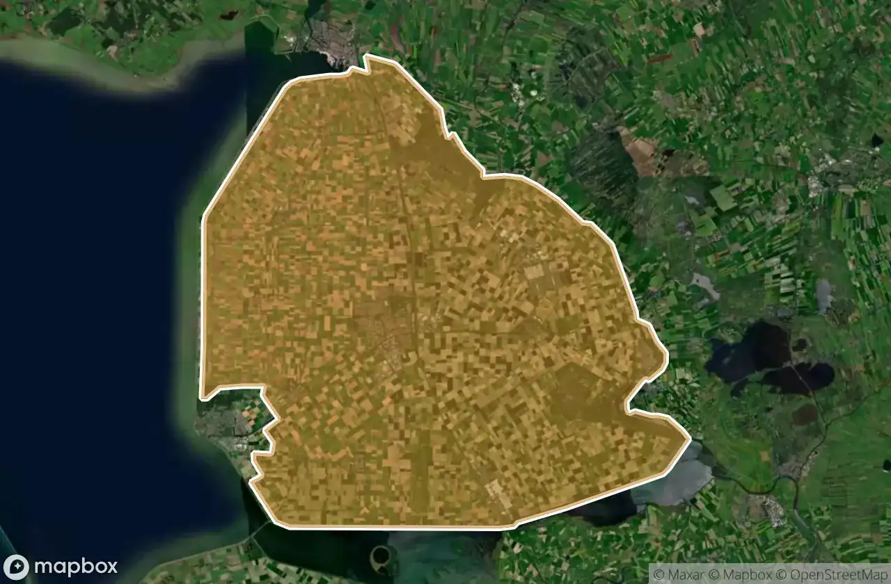 Noordoostpolder अर्बेक्स मैप