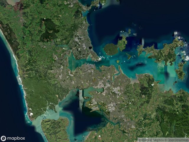 Urbex mapa Auckland