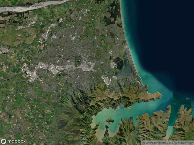 Urbex mapa Christchurch