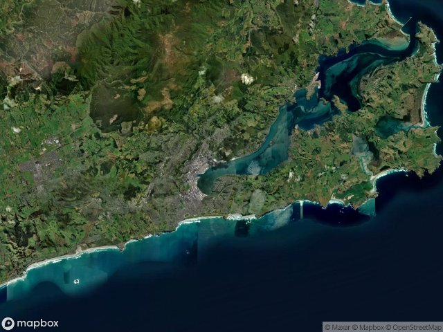 Urbex mapa Dunedin