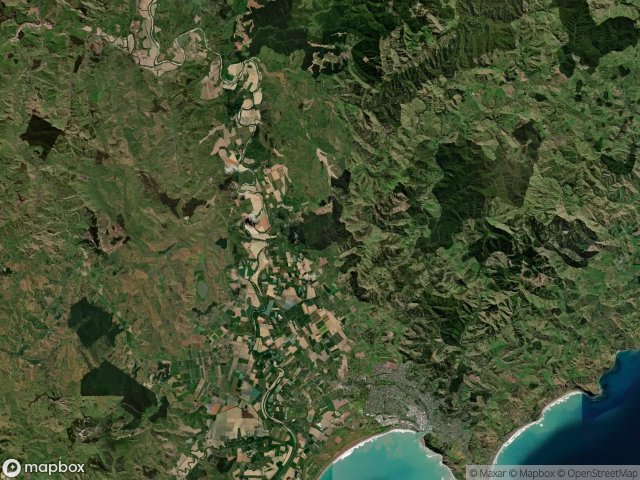 Urbex mapa Gisborne