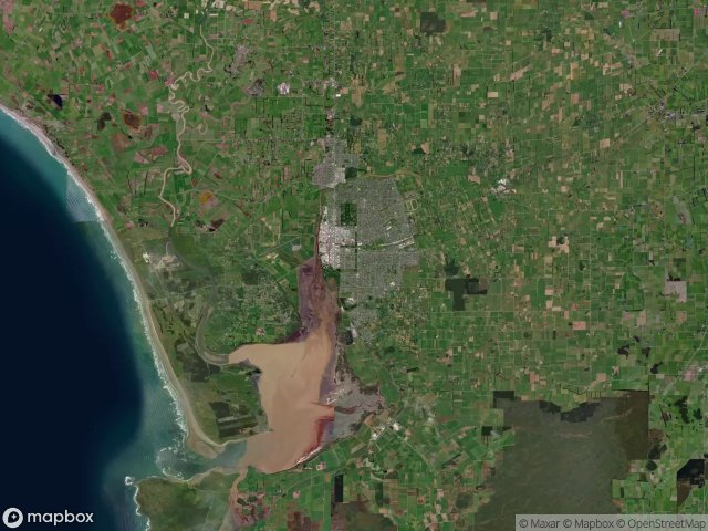 Urbex mapa Invercargill