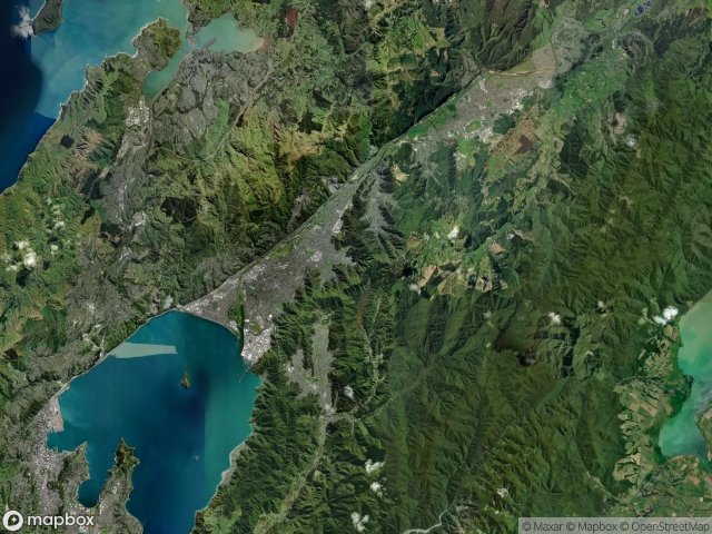 Urbex mapa Lower Hutt