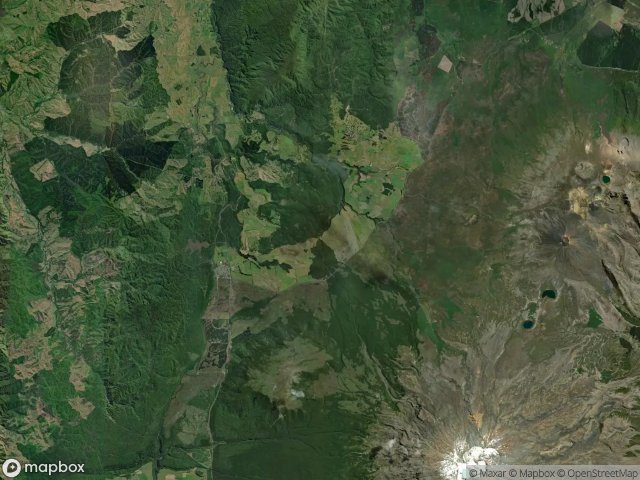 Urbex mapa Ruapehu