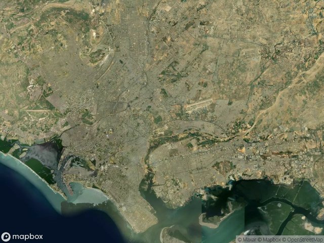 Urbex mapa Karachi