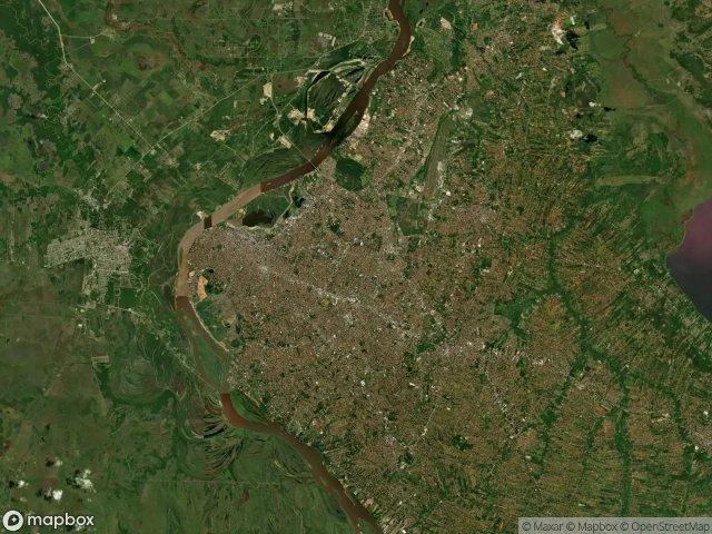 Urbex mapa Asuncion
