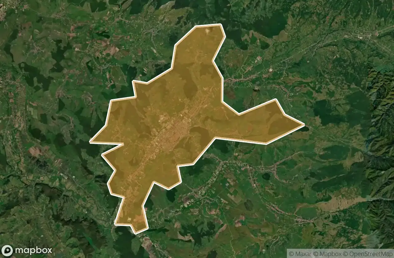 Bistrita अर्बेक्स मैप