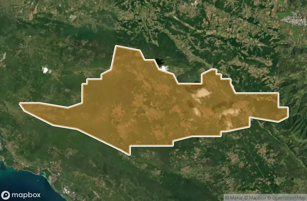 Urbex mapa Komen