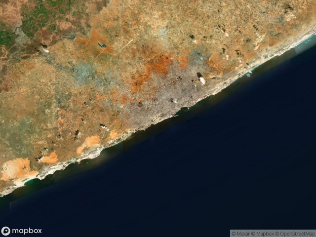 Urbex mapa Mogadisho