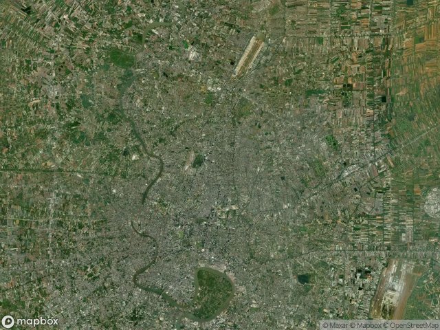 Urbex mapa Chatuchak