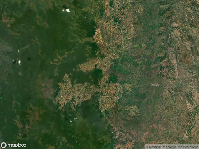 Urbex mapa Khao Kho