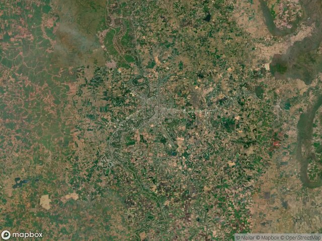Urbex mapa Muang Phitsanulok