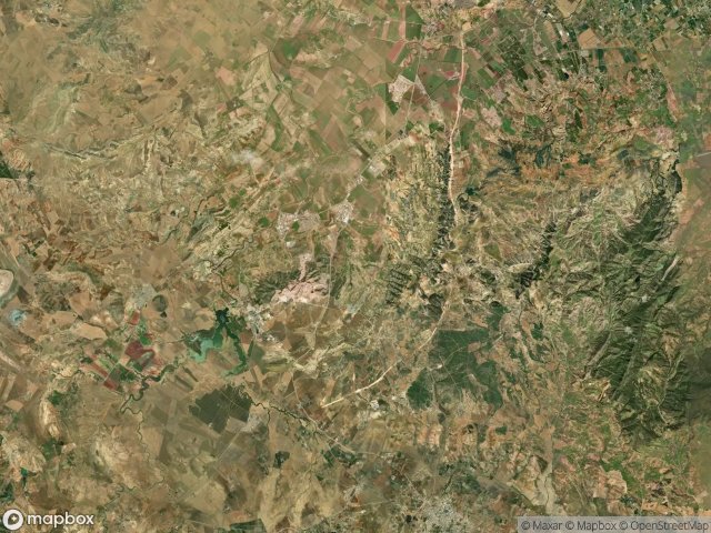 Urbex mapa Bir Mchergua