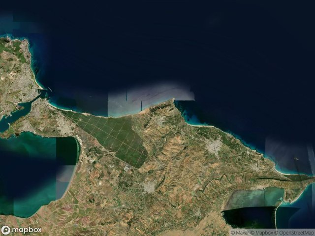 Urbex mapa Ras Jebel