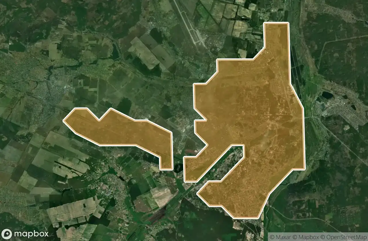 Urbex mapa Irpins Ka