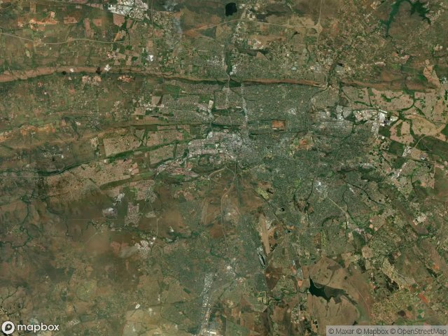 City Of Tshwane अर्बेक्स मैप