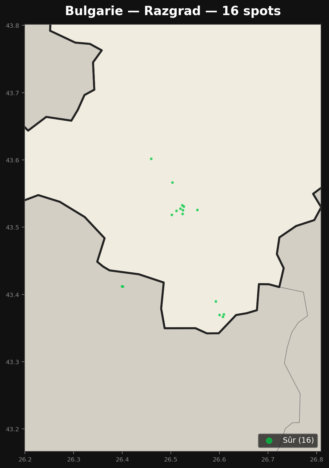 Urbex Map Razgrad