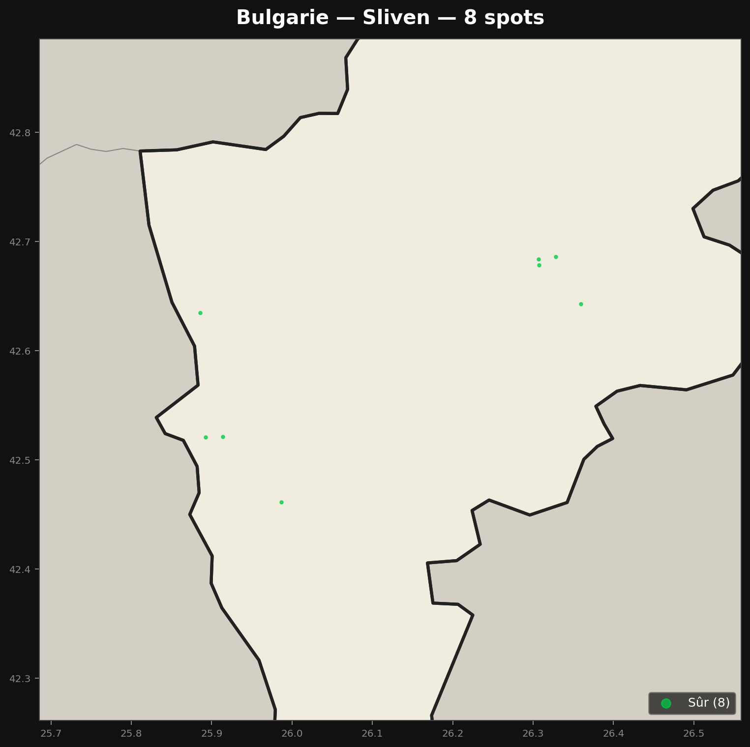 Urbex Map Sliven