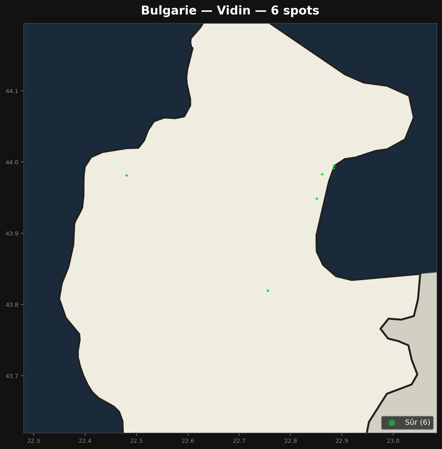 Urbex Map Vidin