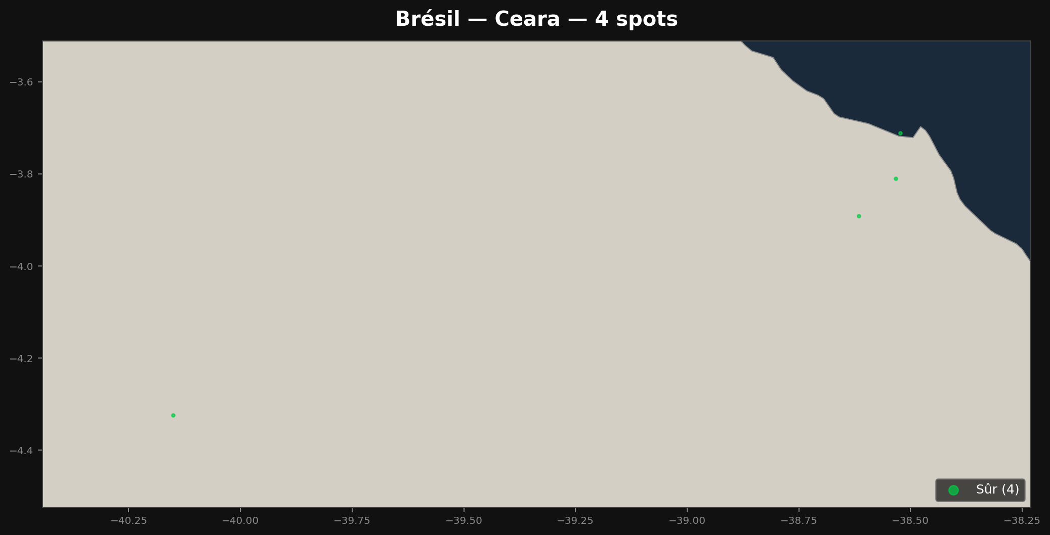 Ceara अर्बेक्स मैप