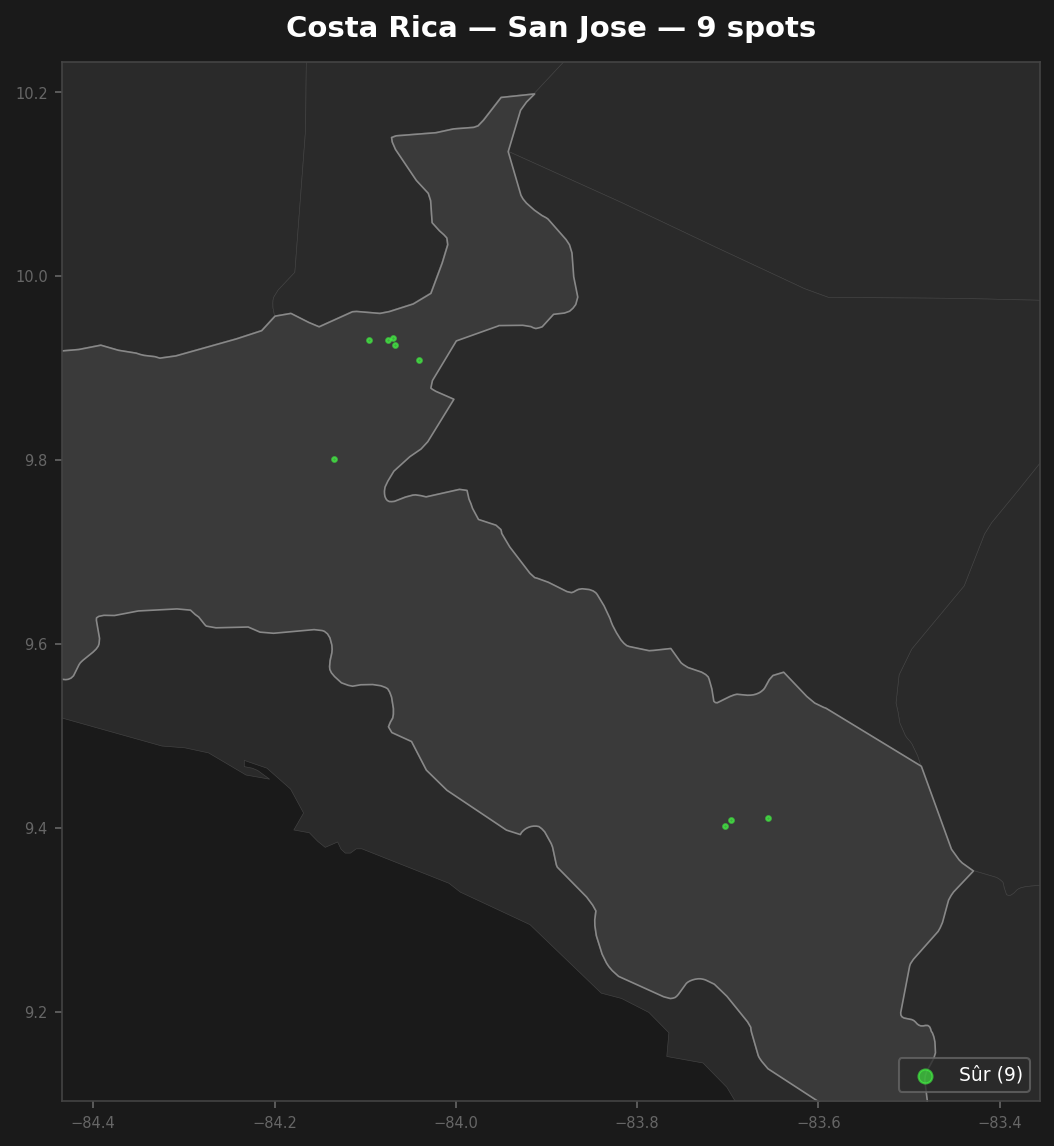 Urbex Map San Jose