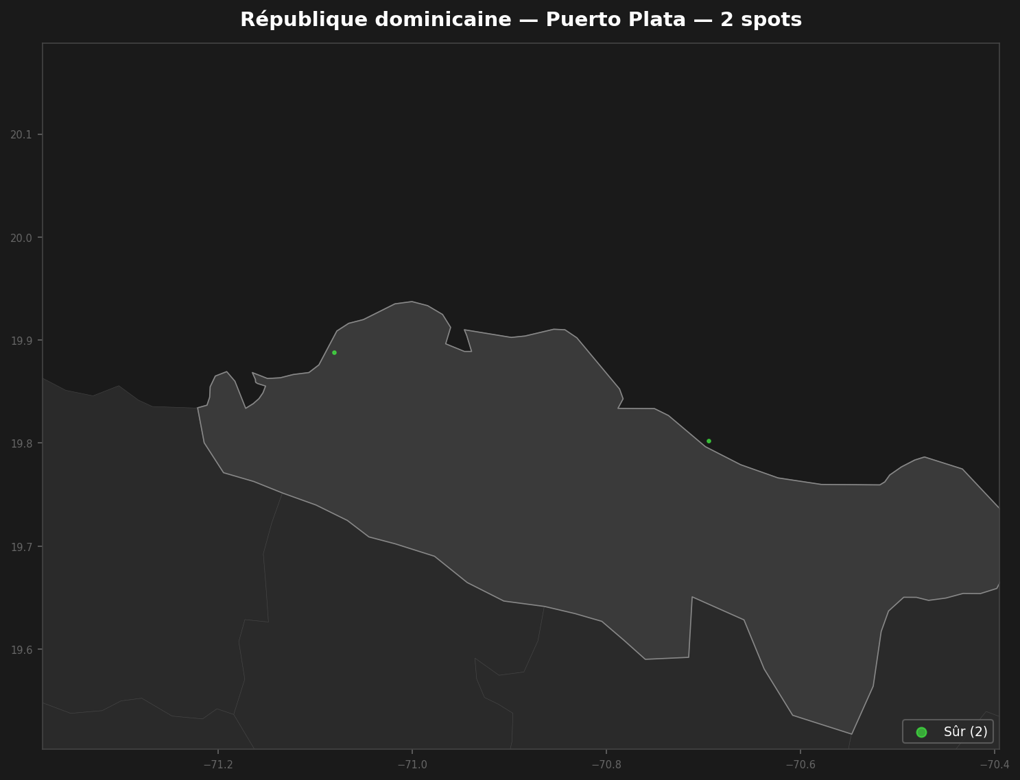Urbex Map Puerto Plata