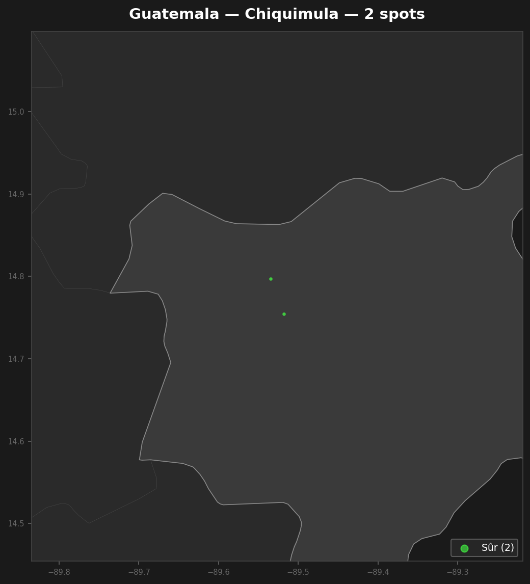 Urbex Map Chiquimula
