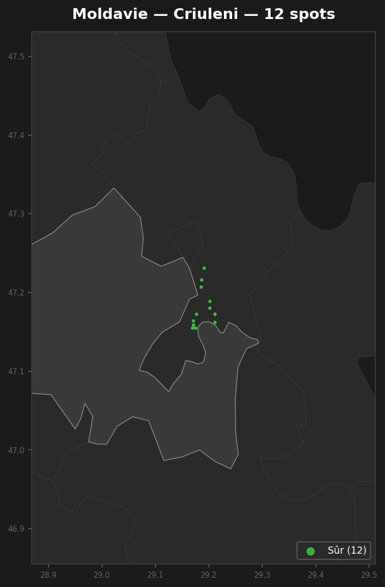 Urbex Map Criuleni