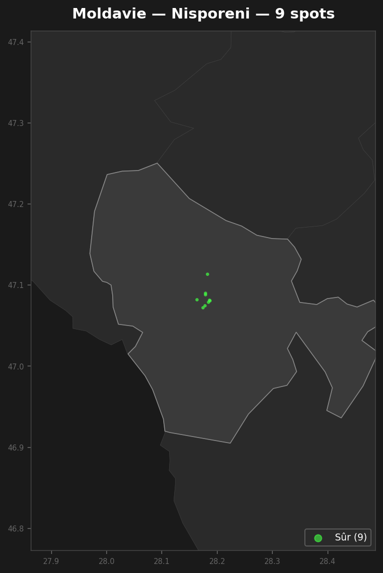 Urbex Map Nisporeni