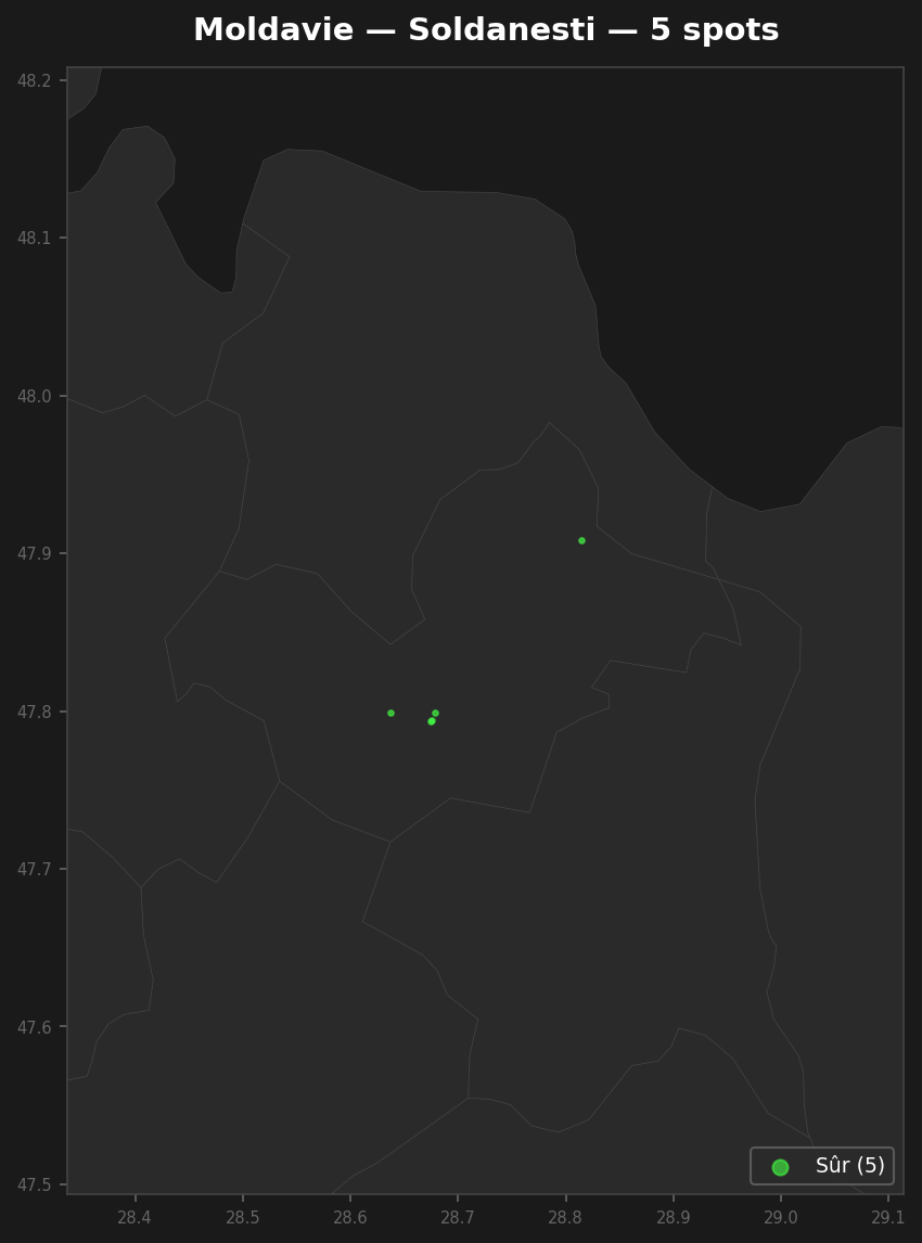 Urbex Map Soldanesti