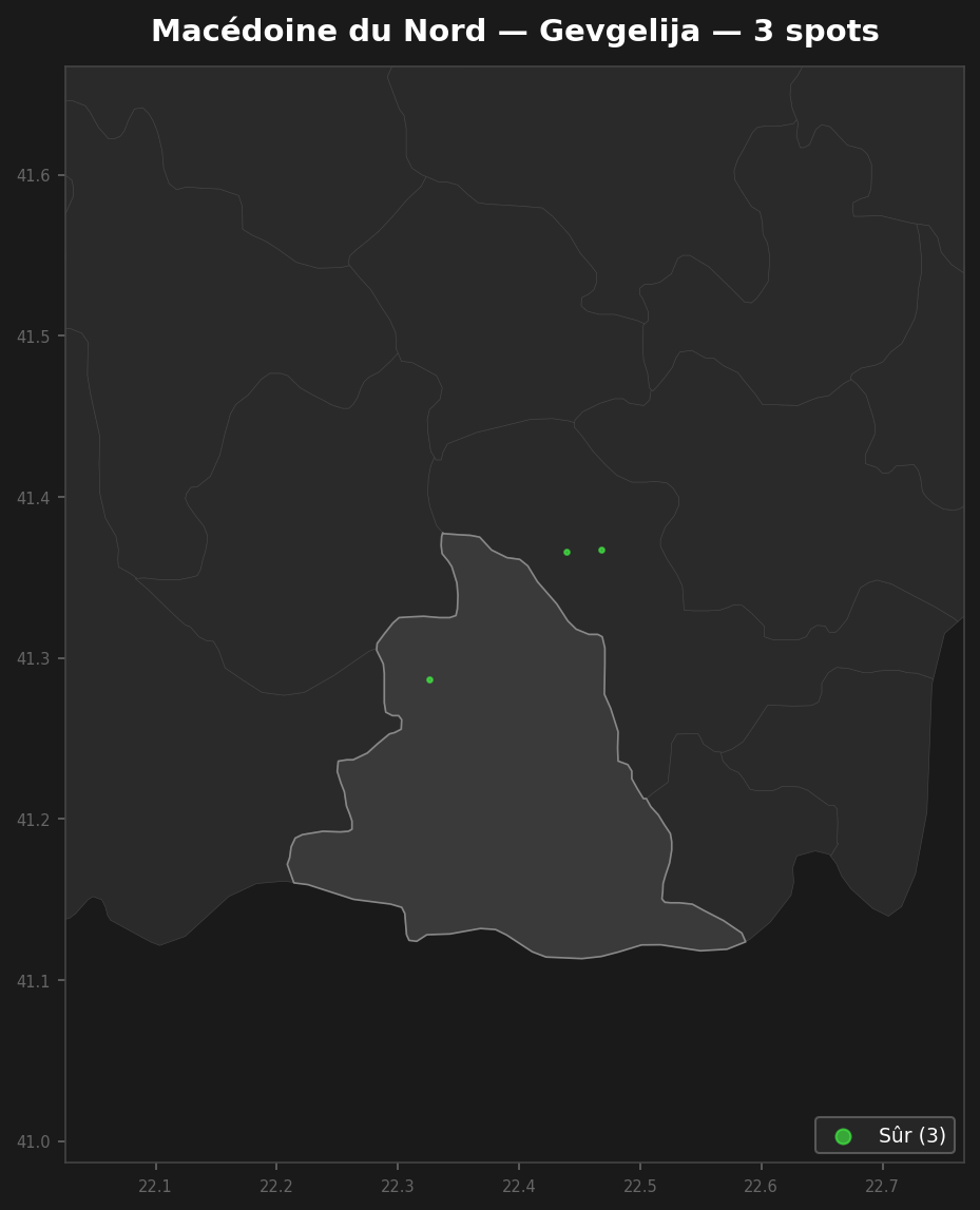 Urbex Map Gevgelija