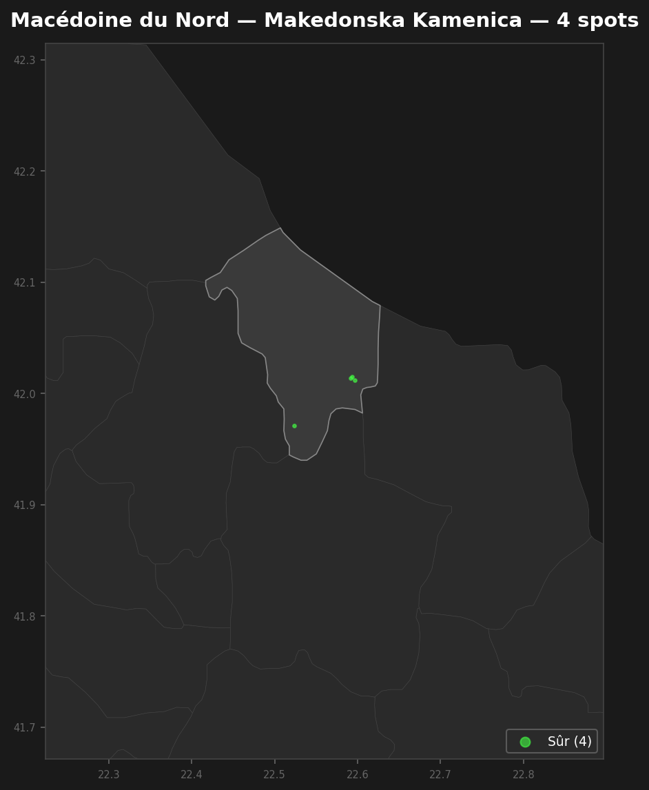 Urbex Map Makedonska Kamenica