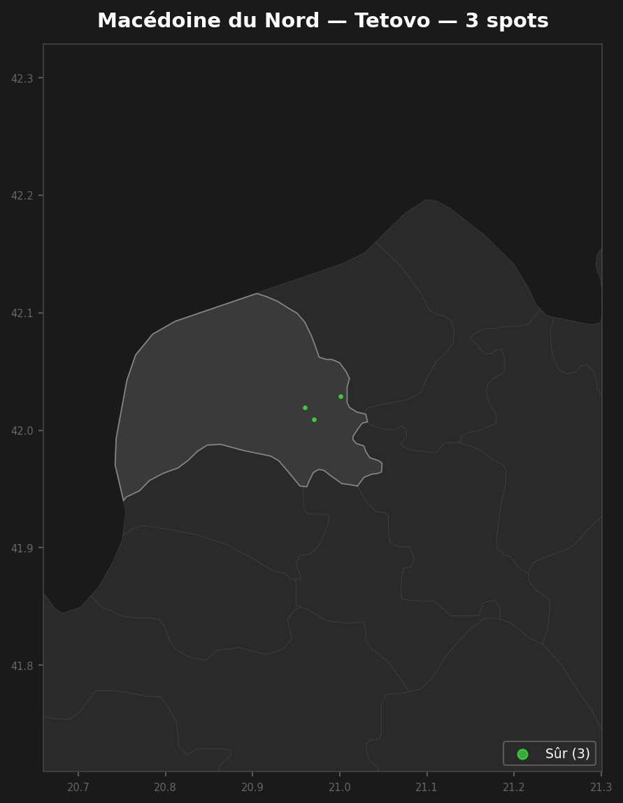 Urbex Map Tetovo