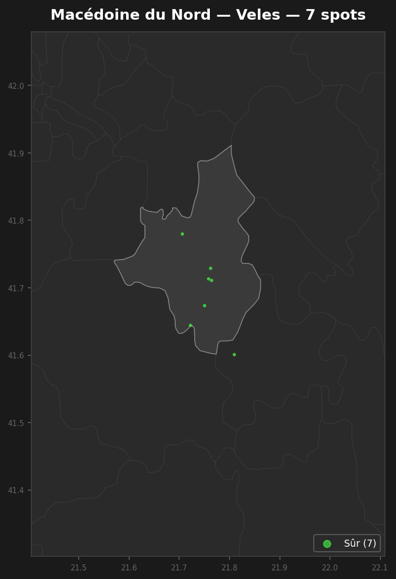 Urbex Map Veles