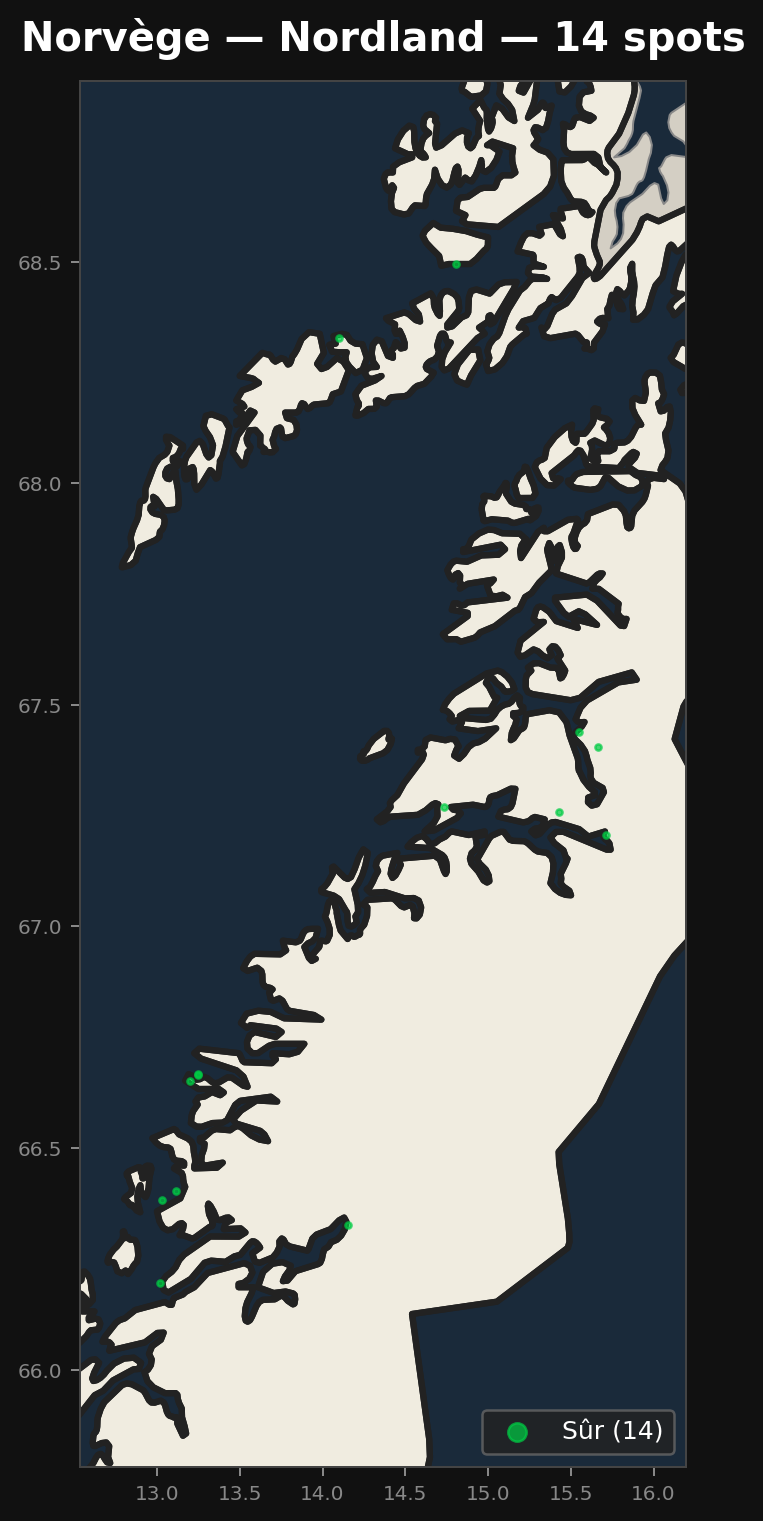 Urbex Map Nordland