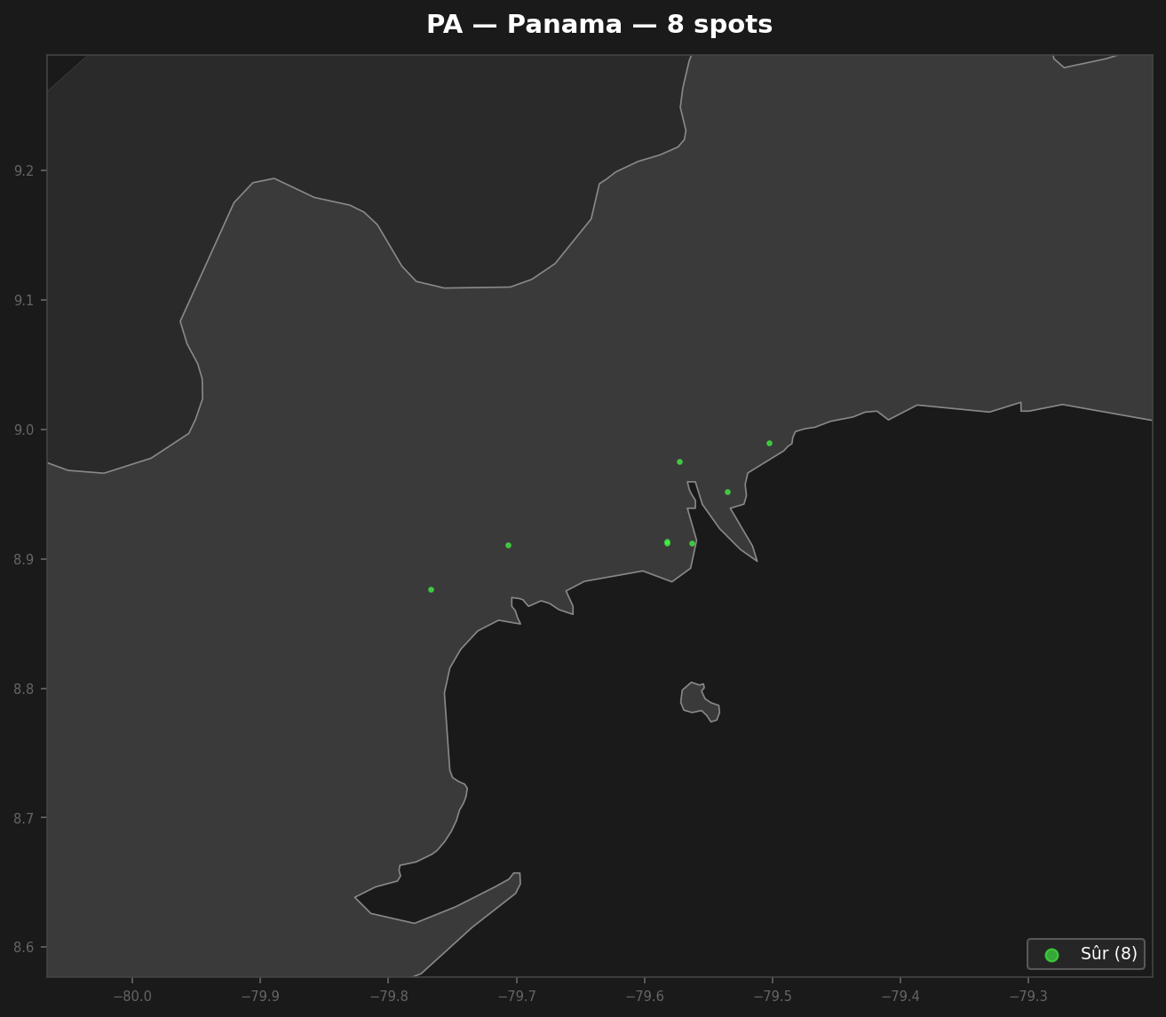 Urbex Map Panama