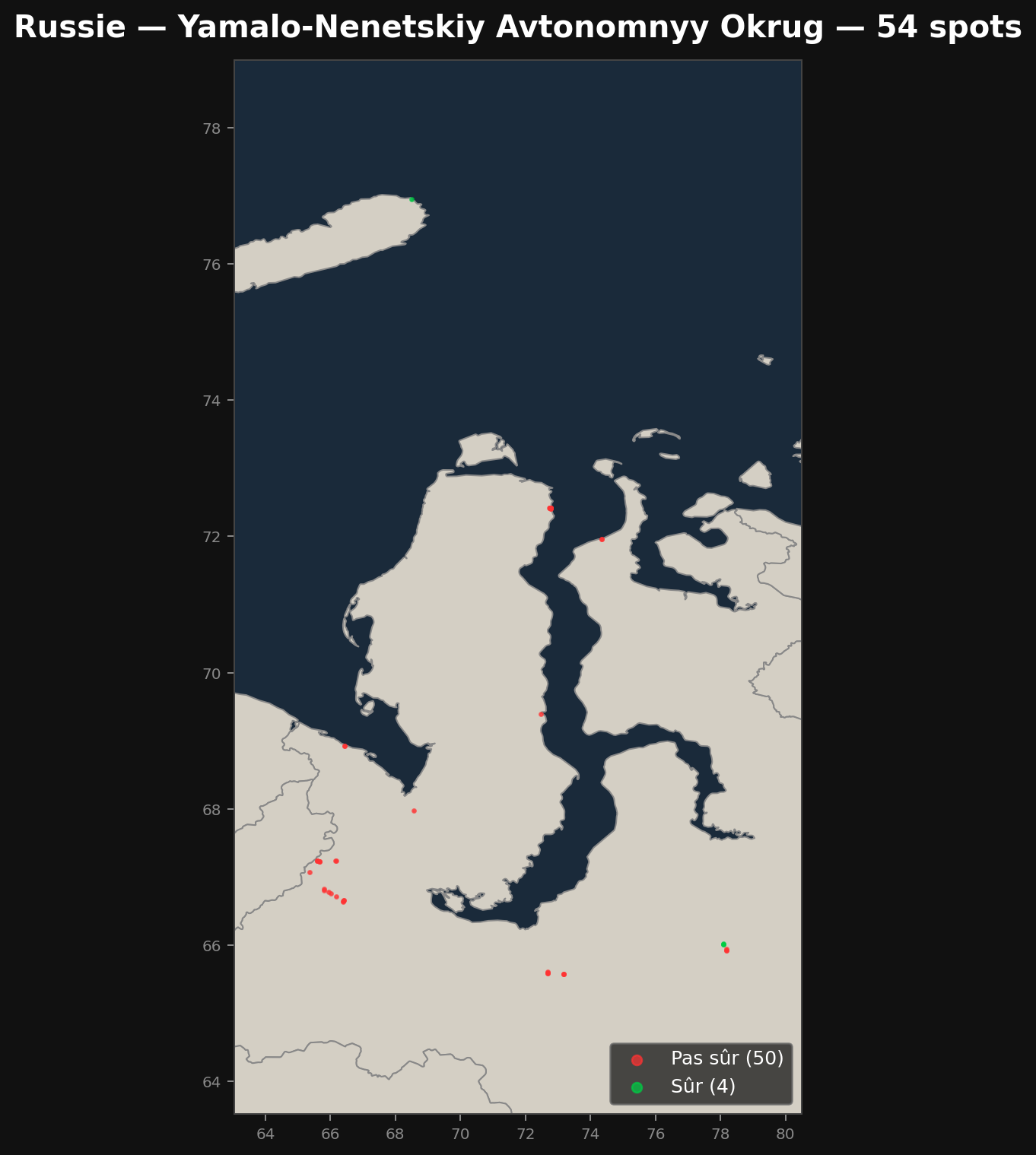 Urbex Map Yamal Nenets