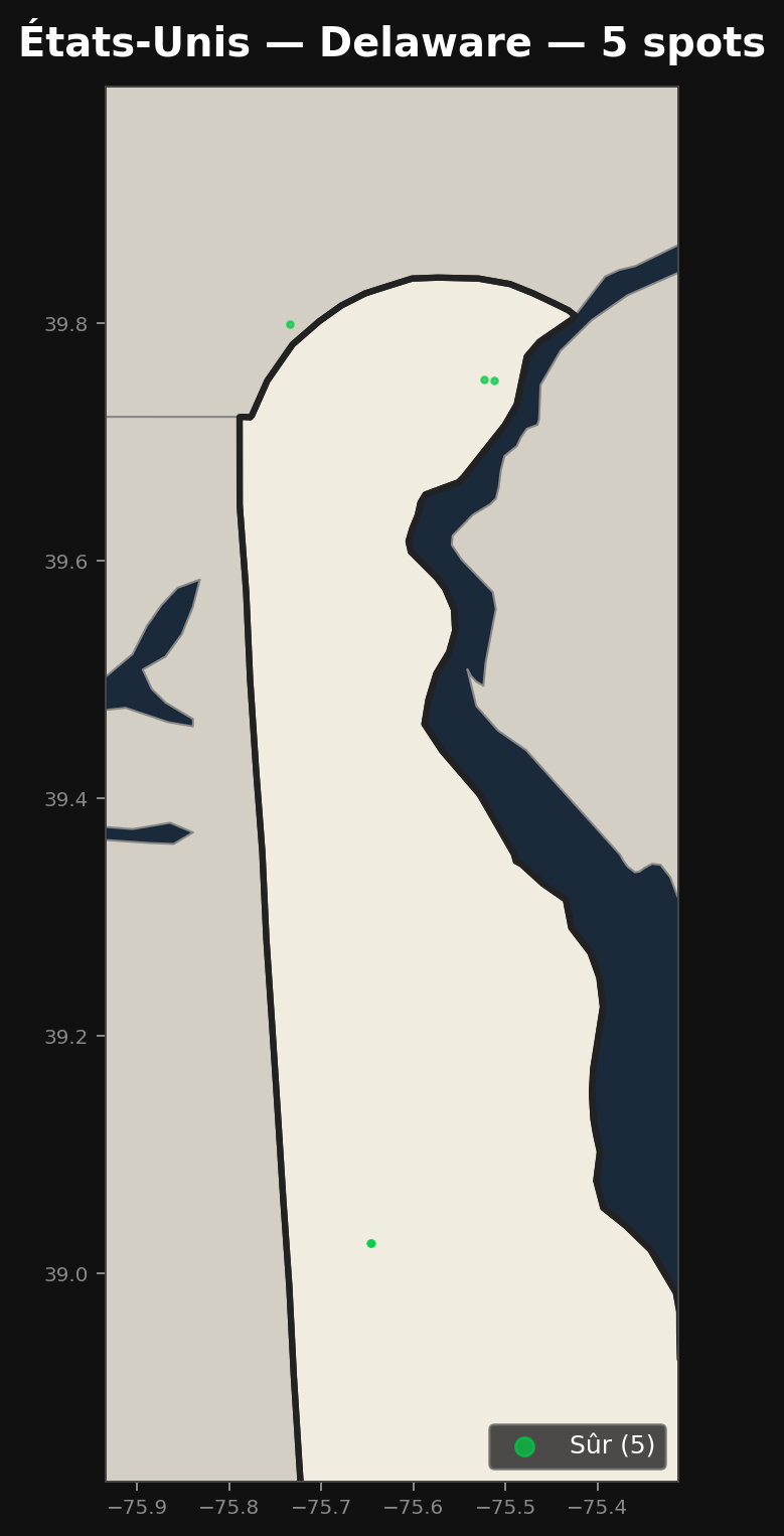 Urbex Map Delaware