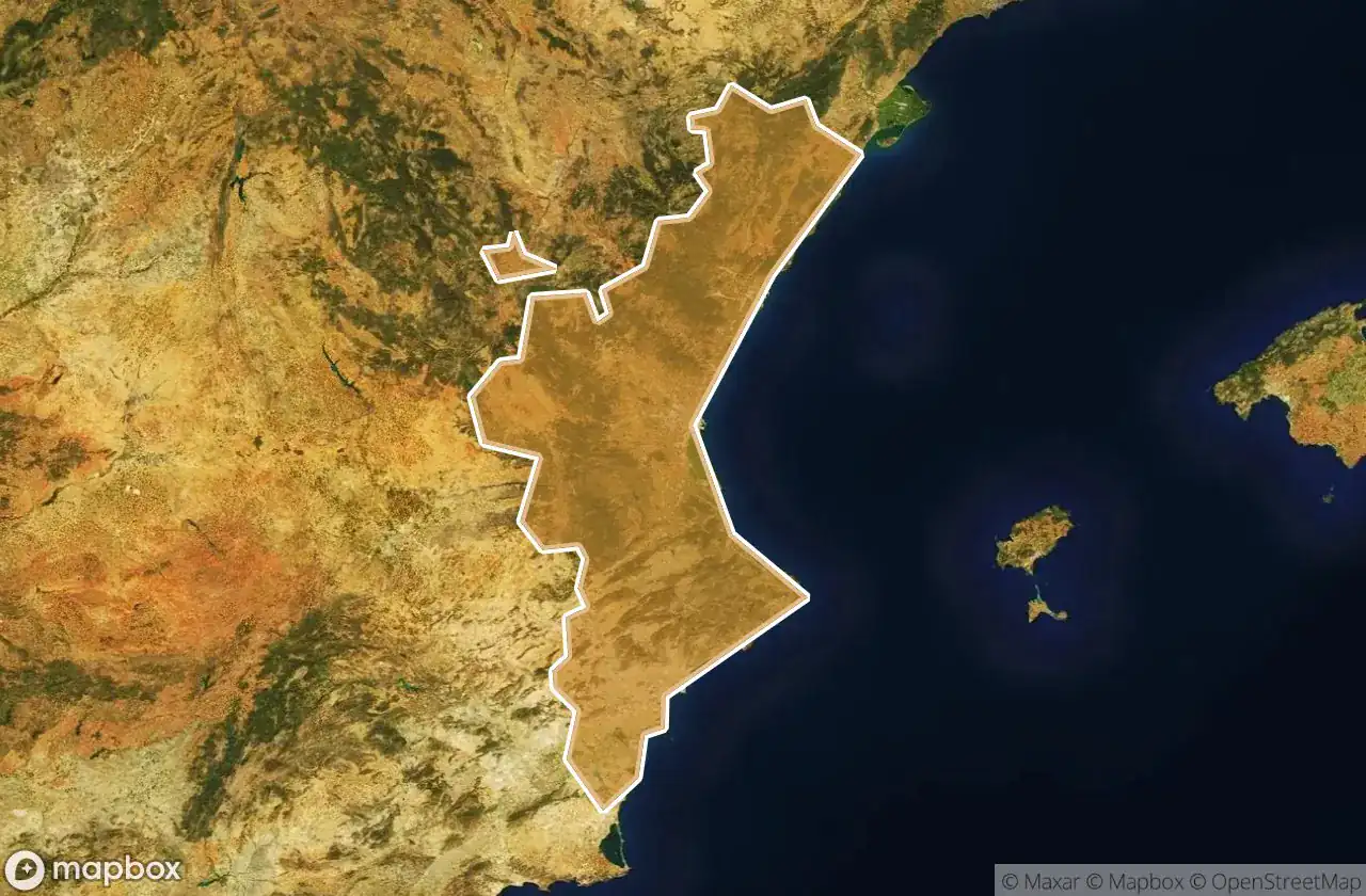 Urbex Map Comunidad Valenciana