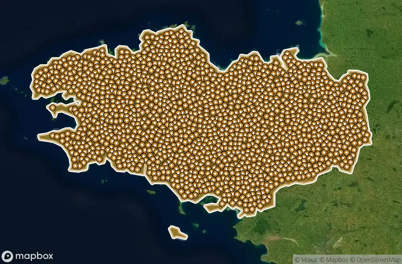 Urbex Map Bretagne