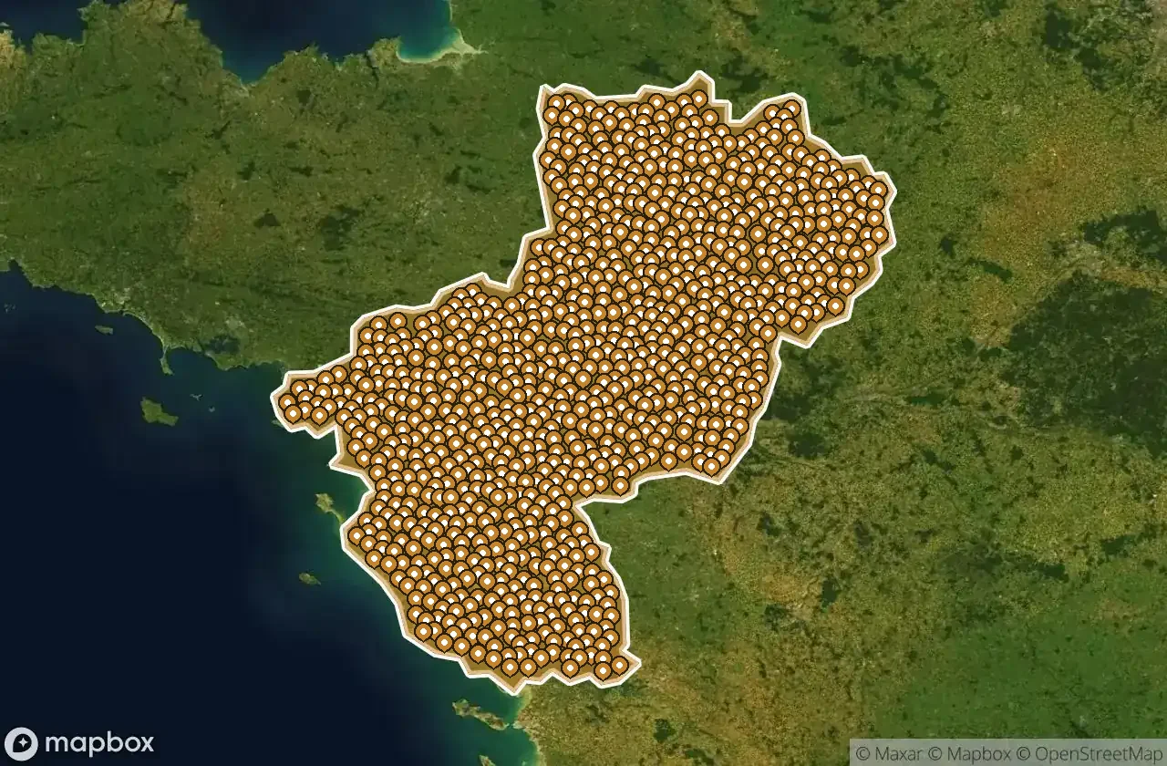 Urbex Map Pays de la Loire