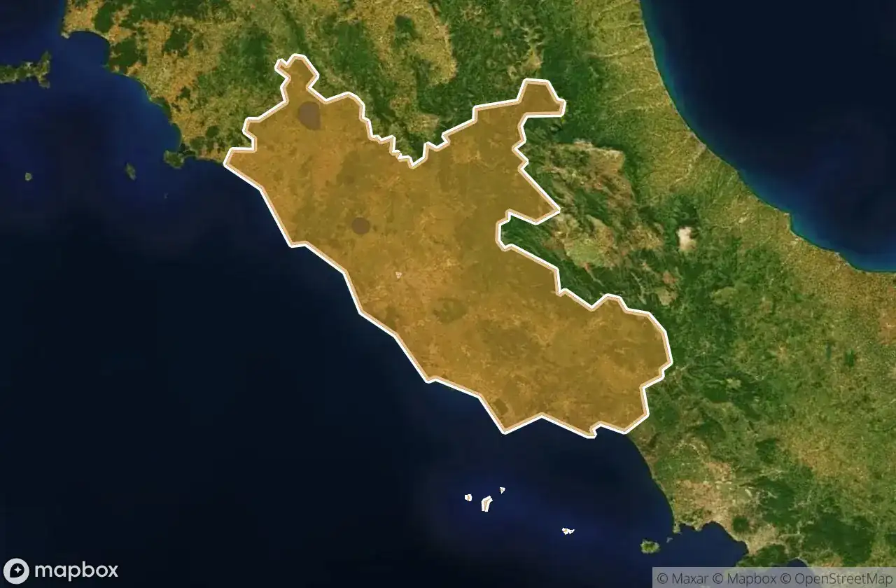 Urbex Map Lazio