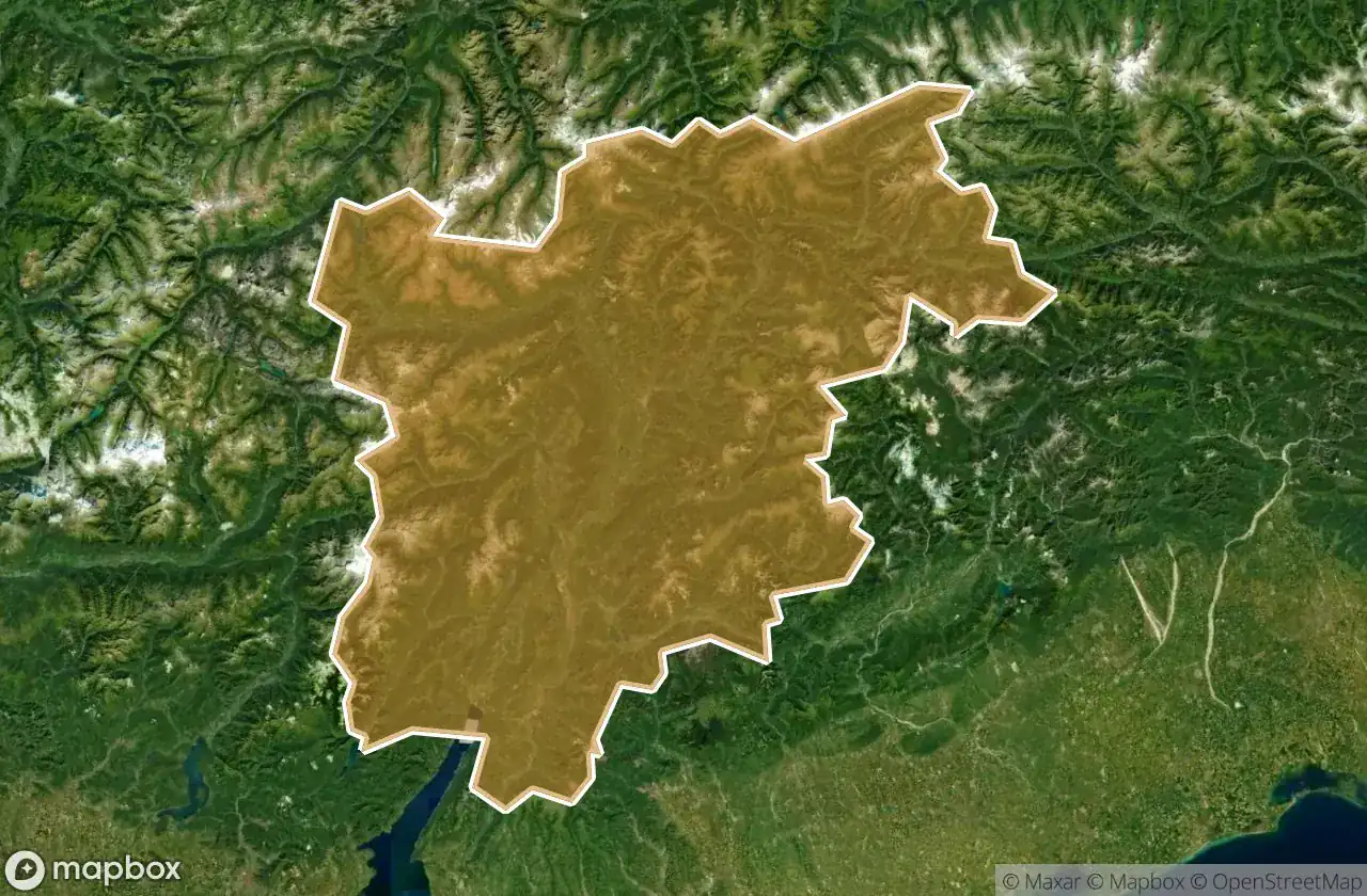 Urbex Map Trentino Alto Adige