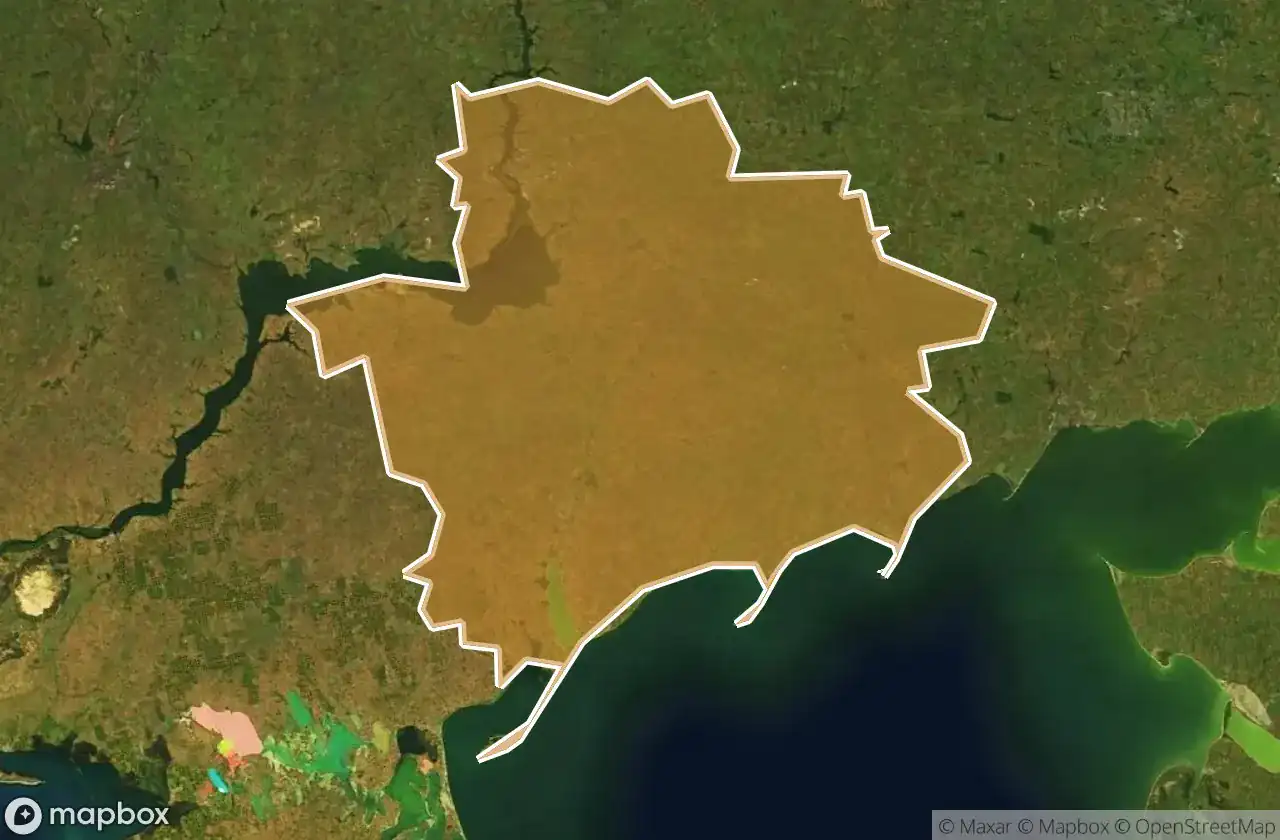 Zaporizhia अर्बेक्स मैप